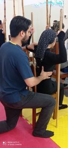 تمرینات شروت نیمه اویزان