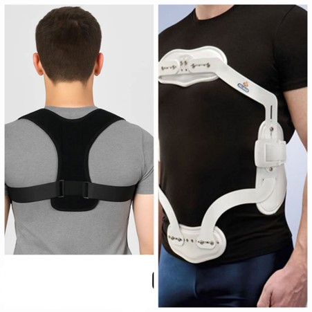 کاربرد بریس و قوزبند در درمان و اصلاح قوز کمر