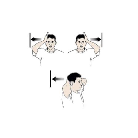 تمرینات ایزومتریک‌ گردن 