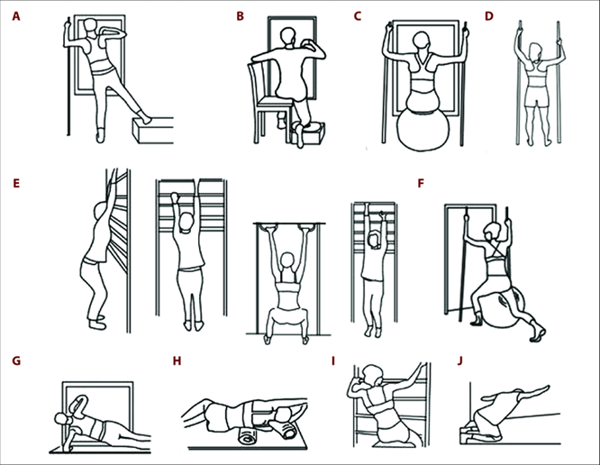 تمرینات برای درمان اسکولیوز
